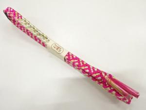 未使用品　正絹　手組帯締め